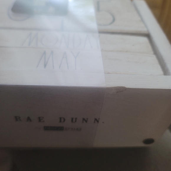 Rae Dunn Calendar Block - Picture 4 of 4